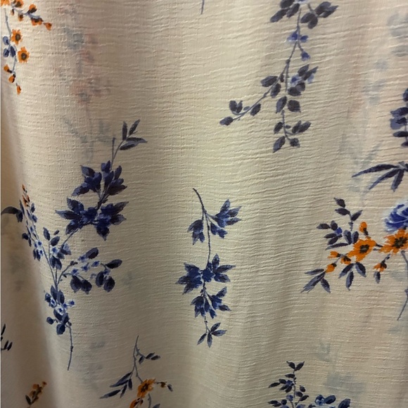 I Joah Floral Sleeveless Kimono with Tassel Hem M - Picture 7 of 10